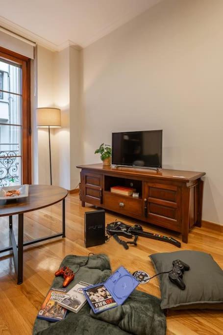 Ferienwohnung El Balcon De Santa Lucia Gijón Exterior foto