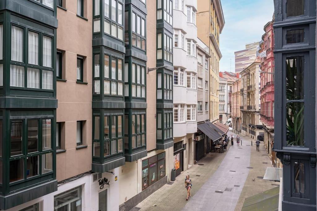 Ferienwohnung El Balcon De Santa Lucia Gijón Exterior foto